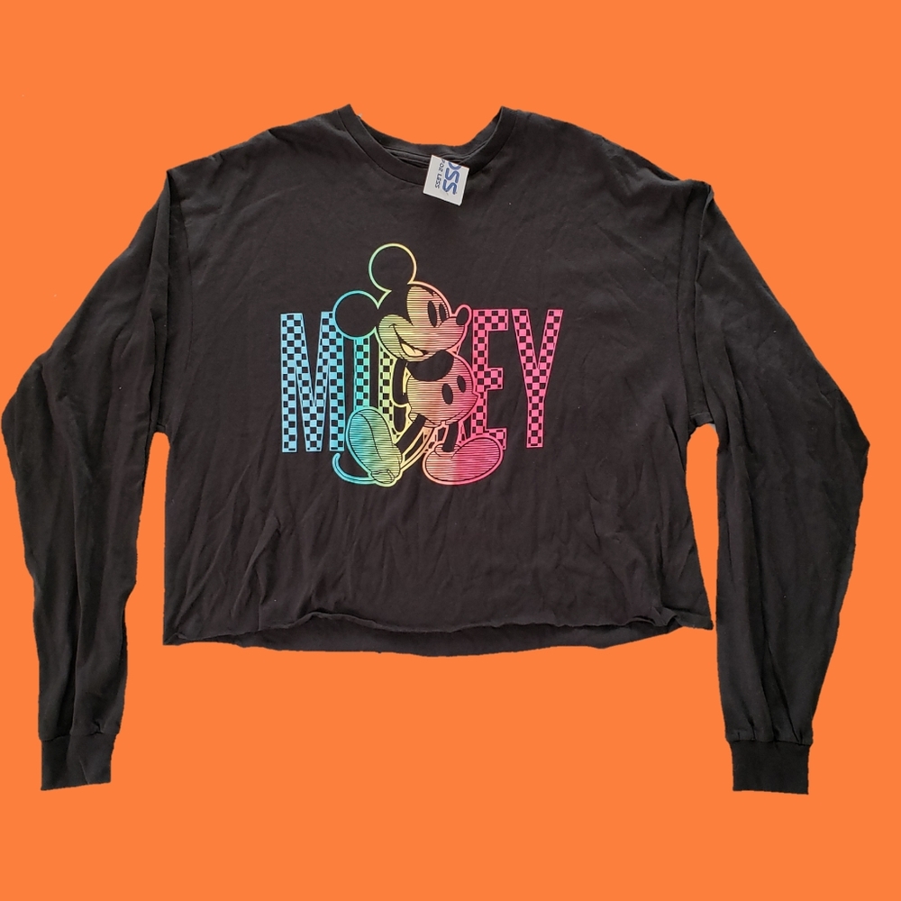 Retro Mickey Mouse Crop top